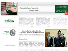 Tablet Screenshot of kancelarie-adwokackie.org